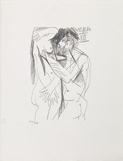 Pablo Picasso (After)- Untitled (8.10.64 XIII)