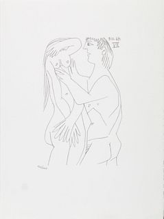 Pablo Picasso (After)- Untitled (8.10.64 VII)
