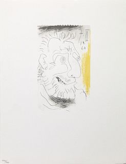 Pablo Picasso (After)- Untitled (7.10.64 II)