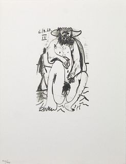 Pablo Picasso (After)- Untitled (6.10.64.IV)