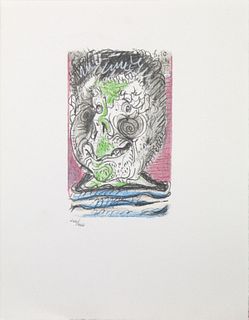 Pablo Picasso (After)- Untitled (6.10.64.III)