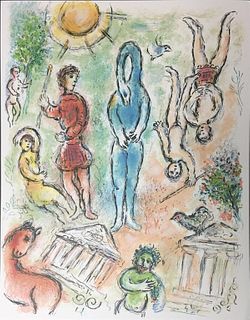 Marc Chagall - In the Underworld