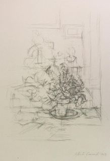 Alberto Giacometti - Vaso con Pianta