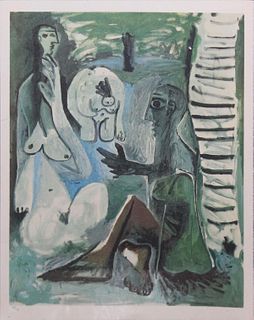 Pablo Picasso (After) - Untitled from "Les Dejeuneres"