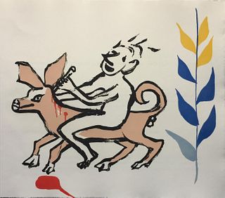 Alexander Calder - Untitled (Riding Animal)