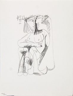 Pablo Picasso (After) - Untitled (4.5.64 I)