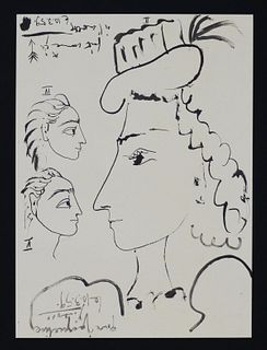 Pablo Picasso (After) - Untitled (10.3.59)