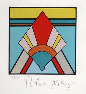 Peter Max - Geometric #3