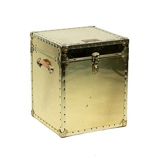 RJR Nabisco Brass Finished Biscuit Storage Box