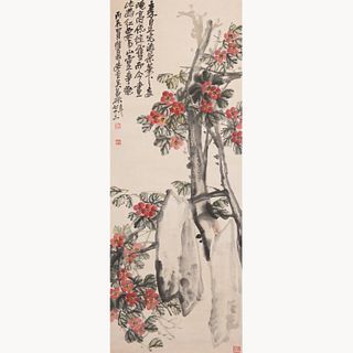 WU CHANGSHUO (ATTRIBUTED TO, 1844-1927), FLOWER 