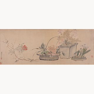 ANONYMOUS (QING DYNASTY), FLOWER 