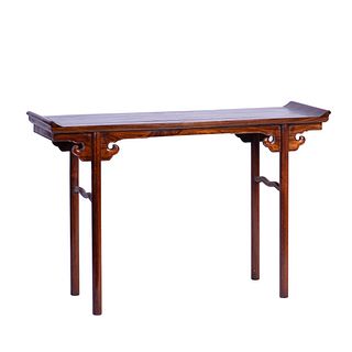 A HUANGHUALI ALTAR TABLE, QIAOTOUAN (Y)