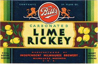 1933 Bill's Lime Rickey 24oz WI311-23 Milwaukee, Wisconsin