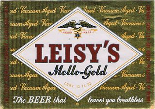 1957 Leisy's Mello-Gold Beer 12oz Cleveland, Ohio