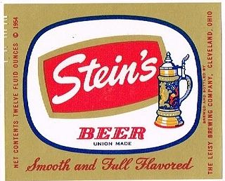 1954 Stein's Beer 12oz Cleveland, Ohio