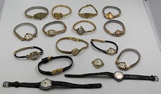 WATCHES. Large Grouping of Ladies Watches.