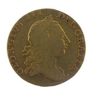 George III, Guinea 1764 (S 3726). Fine. <br><br>Fine.