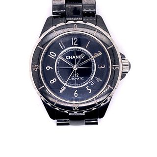 Chanel Black Ceramic J12 Watch