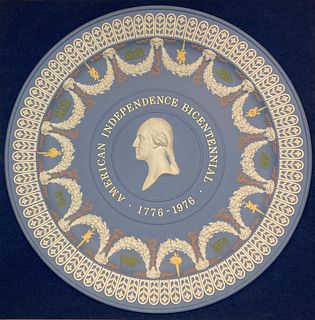 Wedgwood American Bicentennial Jasperware Trophy Plate