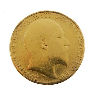 Edward VII, Two-Pounds 1902, probable jewellers copy. Worn. <br><br>Worn.