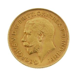 George V, Half-Sovereign 1912. Fine. <br><br>Fine.