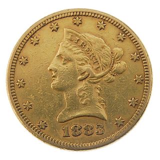 USA, Ten-Dollars 1883. Very fine. <br><br>Very fine.
