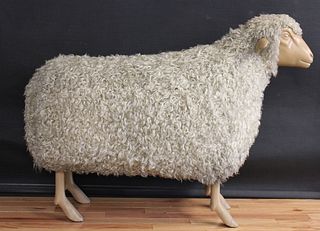 Sheep Sculpture, Manner of Francois-Xavier Lalanne