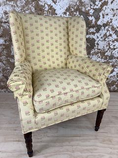 Late Federal Wing Chair