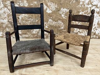 Two Child's Chairs