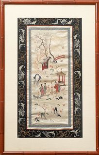 Chinese silkwork painting