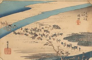 Japanese 19th Century Woodblock Print