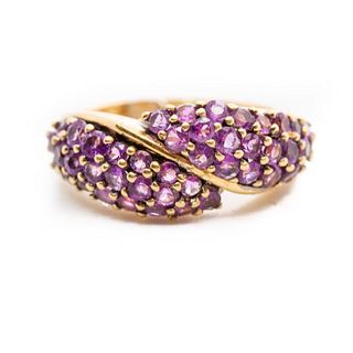 Vintage 14K Gold and Amethyst Ring