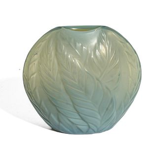 Lalique Signed Vase