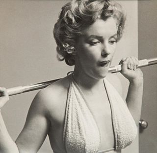 Philippe Halsman original vintage rare photo of Marilyn Monroe