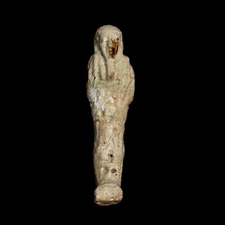Antique Egyptian Faience Shabti doll