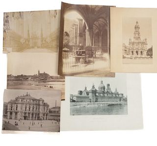Group of Travel Photographs Albumen Prints
