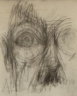 Alberto Giacometti Signed Lithograph