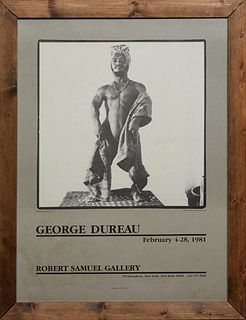 George Valentine Dureau (1930-2014, New Orleans), "Sonny," 1979, photograph, Exhibition Poster for Robert Samuel Gallery, New York, February 4-28, 198