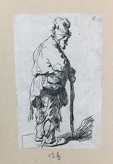 Rembrandt van Rijn - Old Man Dressed In Rags