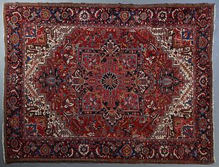 Sarouk Carpet, 9'2 x 13'. Provenance: The Estate of Lisa Montgomery, New Orleans, Louisiana.