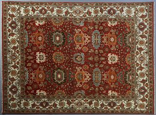 Agra Mahal Carpet, 8' 8 x 11' 9.