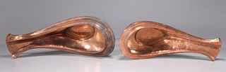 Pair of Yoni Hindi Copper Water Vessels