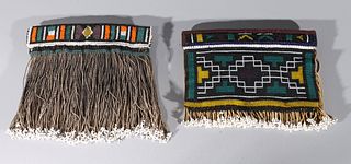 Two African Beaded Loincloths