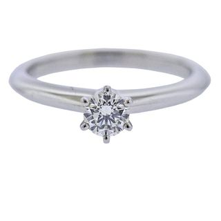 Tiffany & Co 0.34ct I IF Diamond Engagement Ring