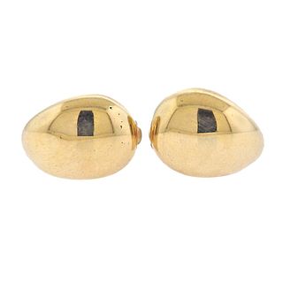 Tiffany & Co 18k Gold Teardrop Earrings