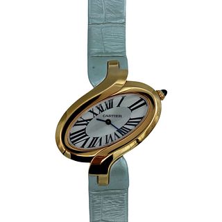 Delices de Cartier 18k Gold Silver Lady's Watch