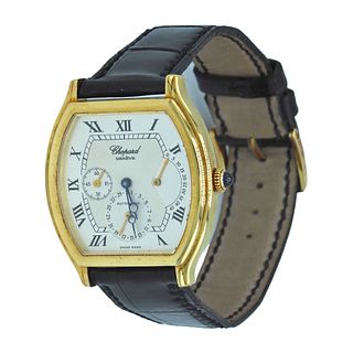 Chopard Classique Tonneau 18k Gold Watch 2248
