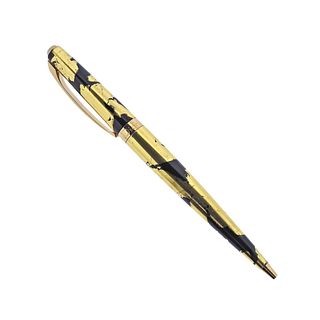 Dior Fahrenheit Lacquer Gold Plated Ballpoint Pen