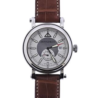 Arnold and Son HMS II COSC Chronometer Stainless Steel Automatic Men's Watch 