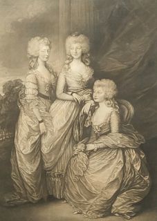 Thomas Gainsborough, "The Three Elder Princesses"